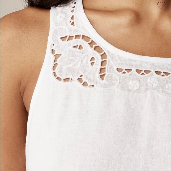 J crew Maxine eyelet shift dress in linen - Picture 2 of 4